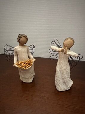 Willow Tree Angel Figurines - Set of 2